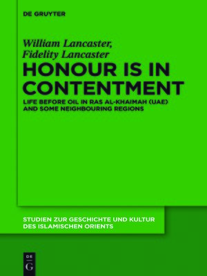 cover image of Honour Is in Contentment